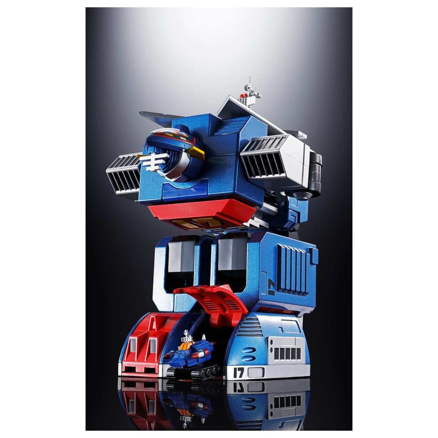 Daitetsujin 17 Soul of Chogokin Diecast Action Figure GX-101S Daitetsujin 17 & 18 Graviton Box 18 cm product photo