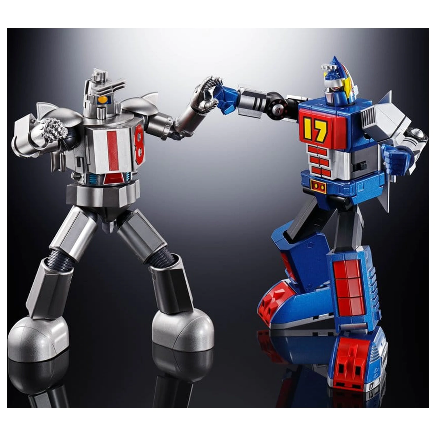 Daitetsujin 17 Soul of Chogokin Diecast Action Figure GX-101S Daitetsujin 17 & 18 Graviton Box 18 cm product photo