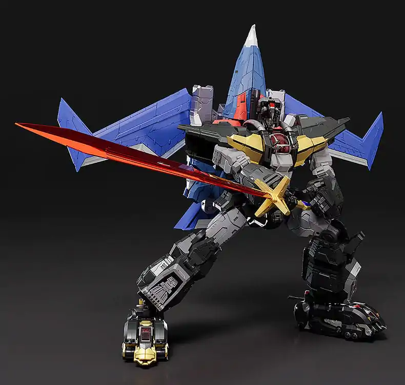 Dancouga - Super Beast Machine God Diecast / PVC Action Figure The Gattai Black Wing 20 cm    product photo