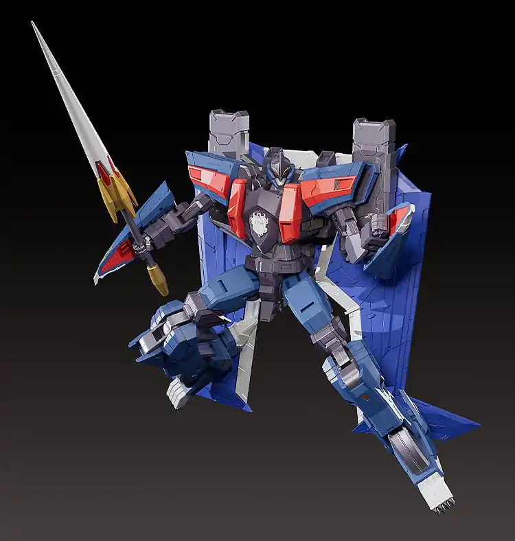 Dancouga - Super Beast Machine God Diecast / PVC Action Figure The Gattai Black Wing 20 cm    product photo