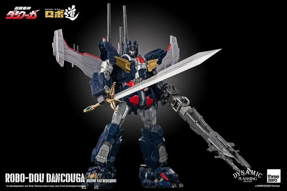Dancouga - Super Beast Machine God Robo-Dou Action Figure Dancouga (Kelvin Sau Redesign) 33 cm product photo
