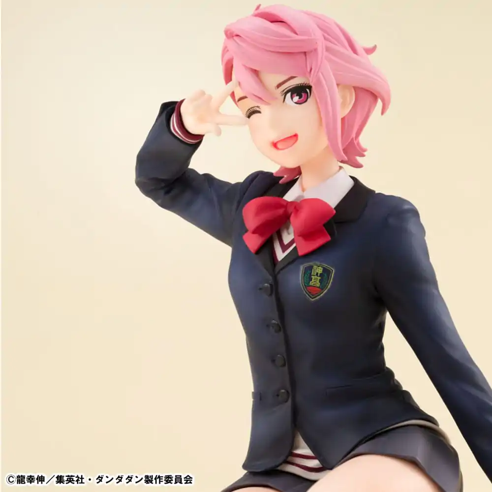 Dandadan G.E.M. Series PVC Statue Aira Shiratori Palm Size 9 cm product photo