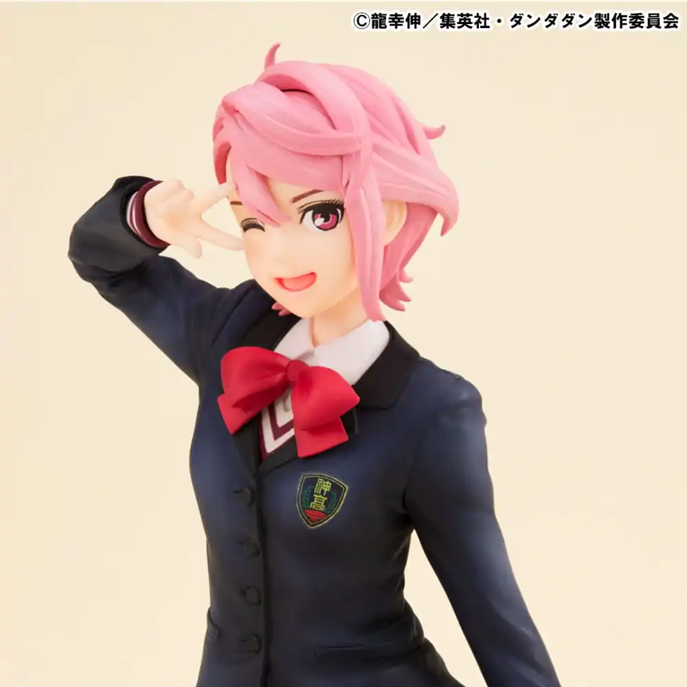 Dandadan G.E.M. Series PVC Statue Aira Shiratori Palm Size 9 cm product photo