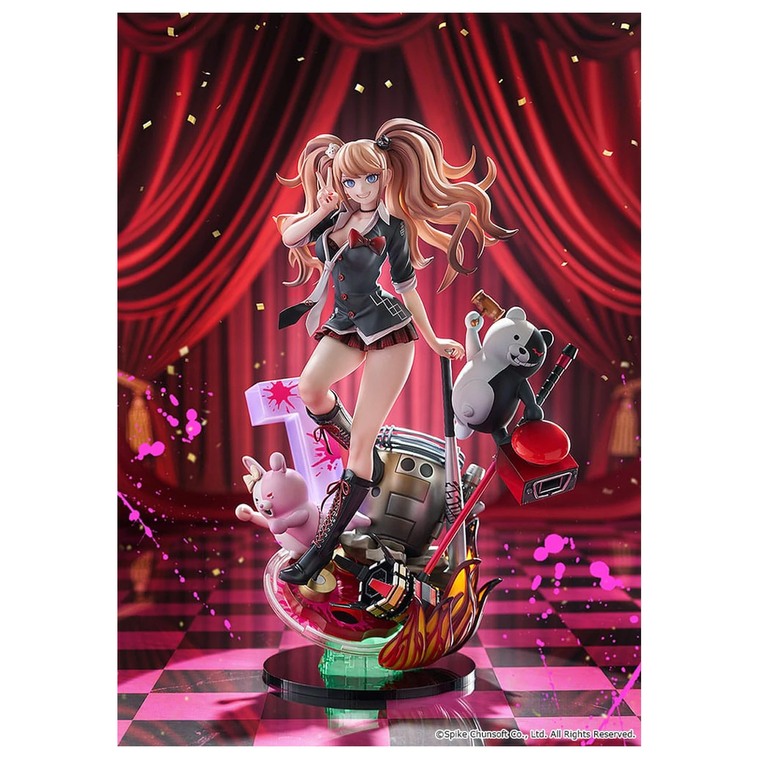 Danganronpa PVC Statue 1/7 Junko Enoshima: 15th Anniversary Ver. 28 cm   product photo