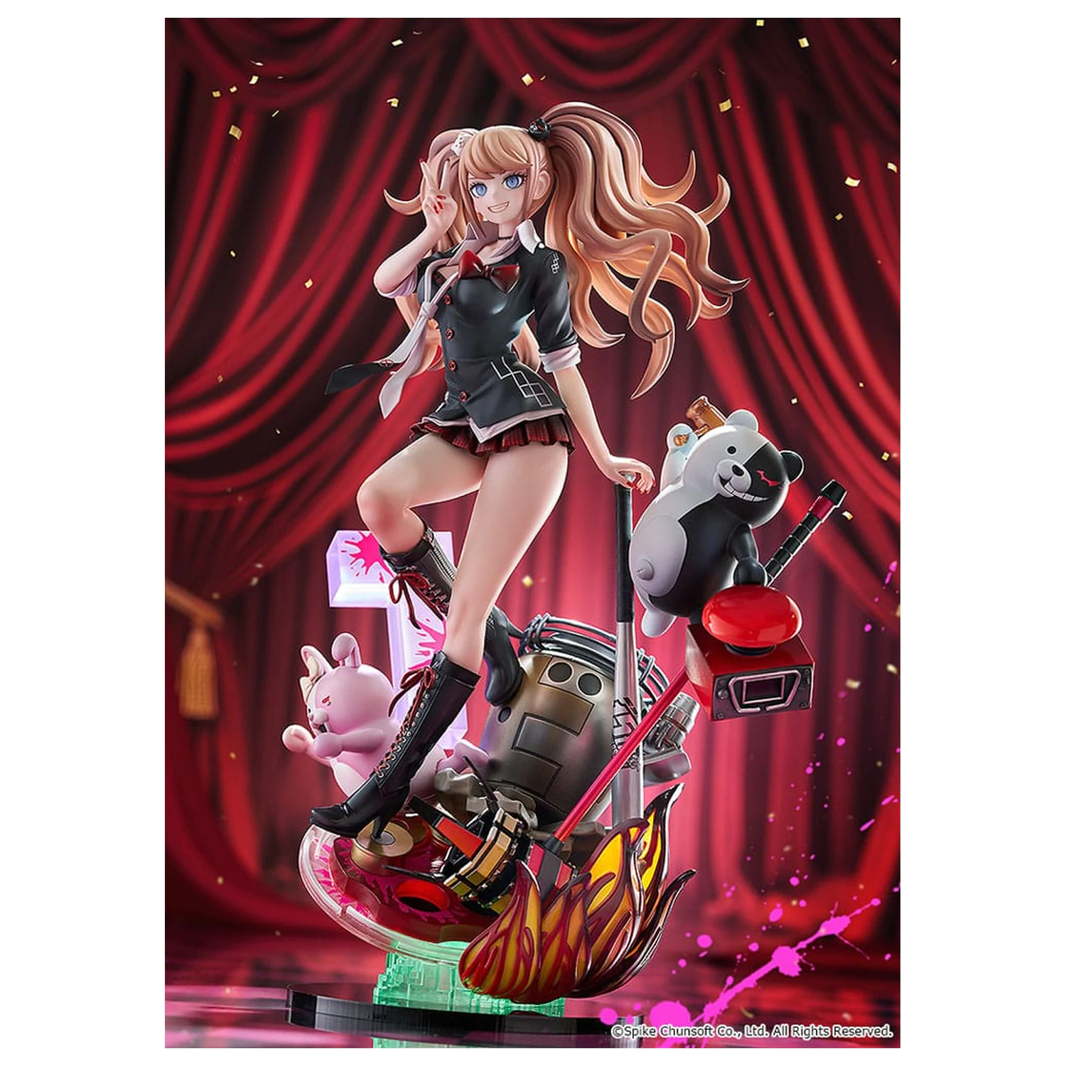 Danganronpa PVC Statue 1/7 Junko Enoshima: 15th Anniversary Ver. 28 cm   product photo