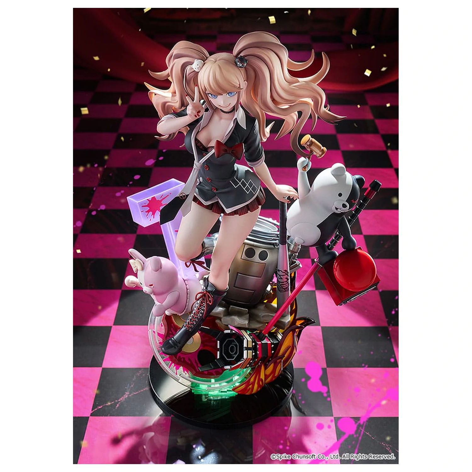 Danganronpa PVC Statue 1/7 Junko Enoshima: 15th Anniversary Ver. 28 cm   product photo