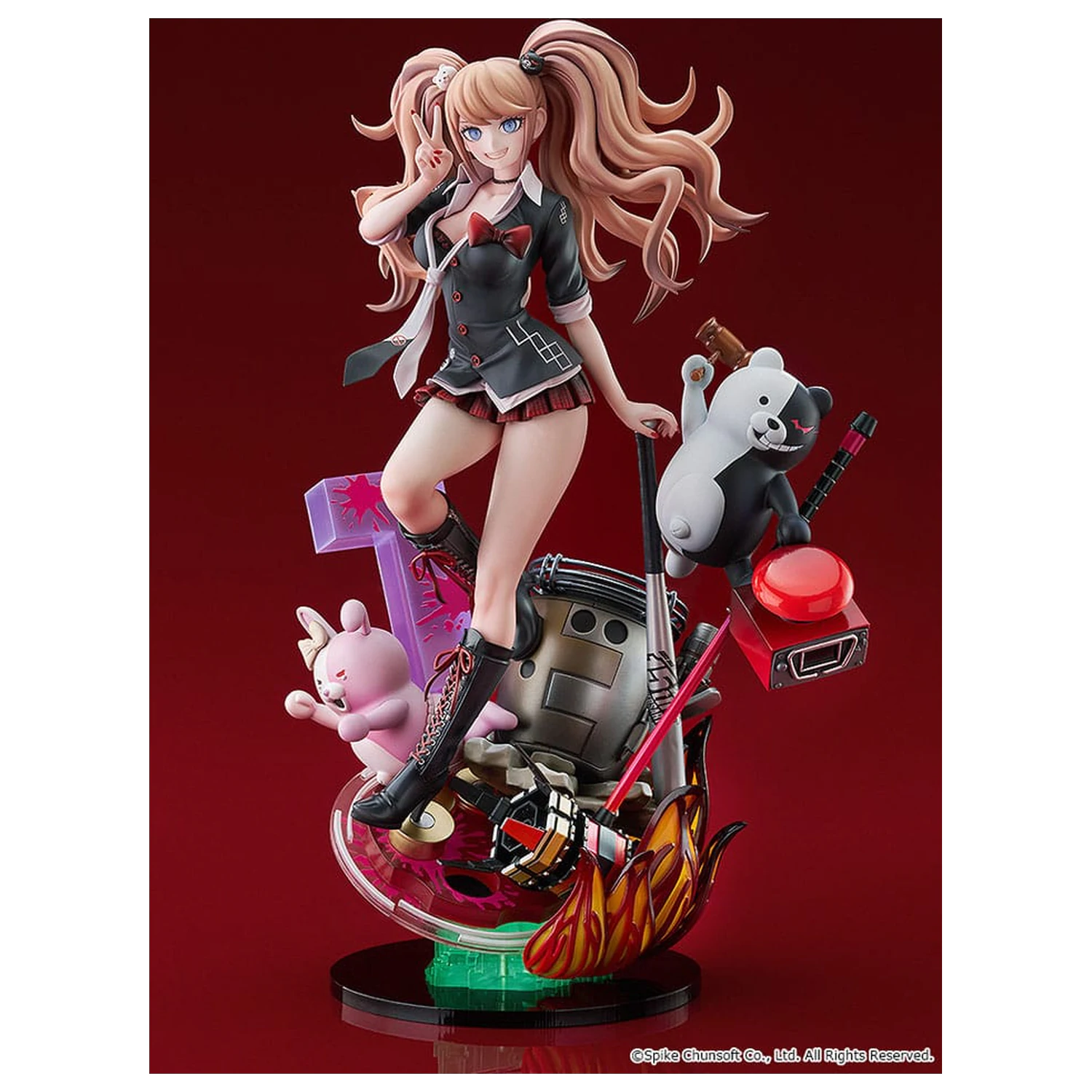 Danganronpa PVC Statue 1/7 Junko Enoshima: 15th Anniversary Ver. 28 cm   product photo