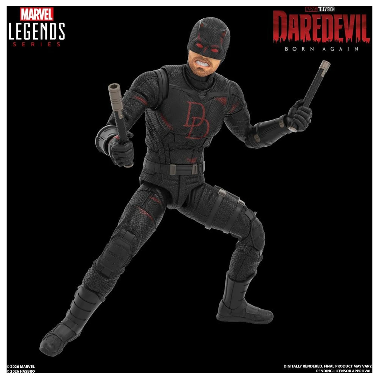 Daredevil: Born Again Marvel Legends Action Figure 2-Pack Daredevil & Jessica Jones 15 cm product photo