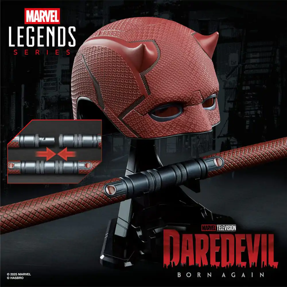 Daredevil: Born Again Premium Roleplay Mask and Billy Club product photo