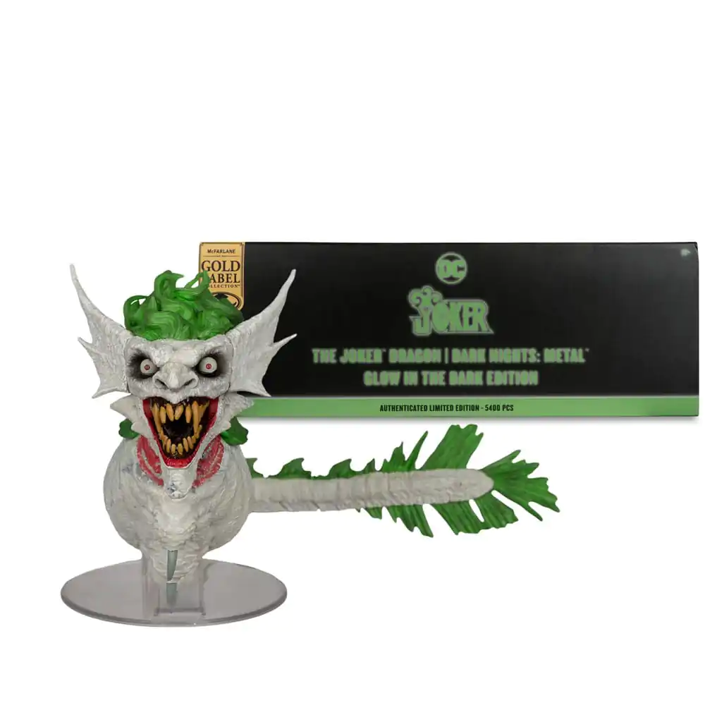 Dark Nights: Metal DC Multiverse Action Figure The Joker Dragon Glow in the Dark Edition (Gold Label) 25 cm product photo