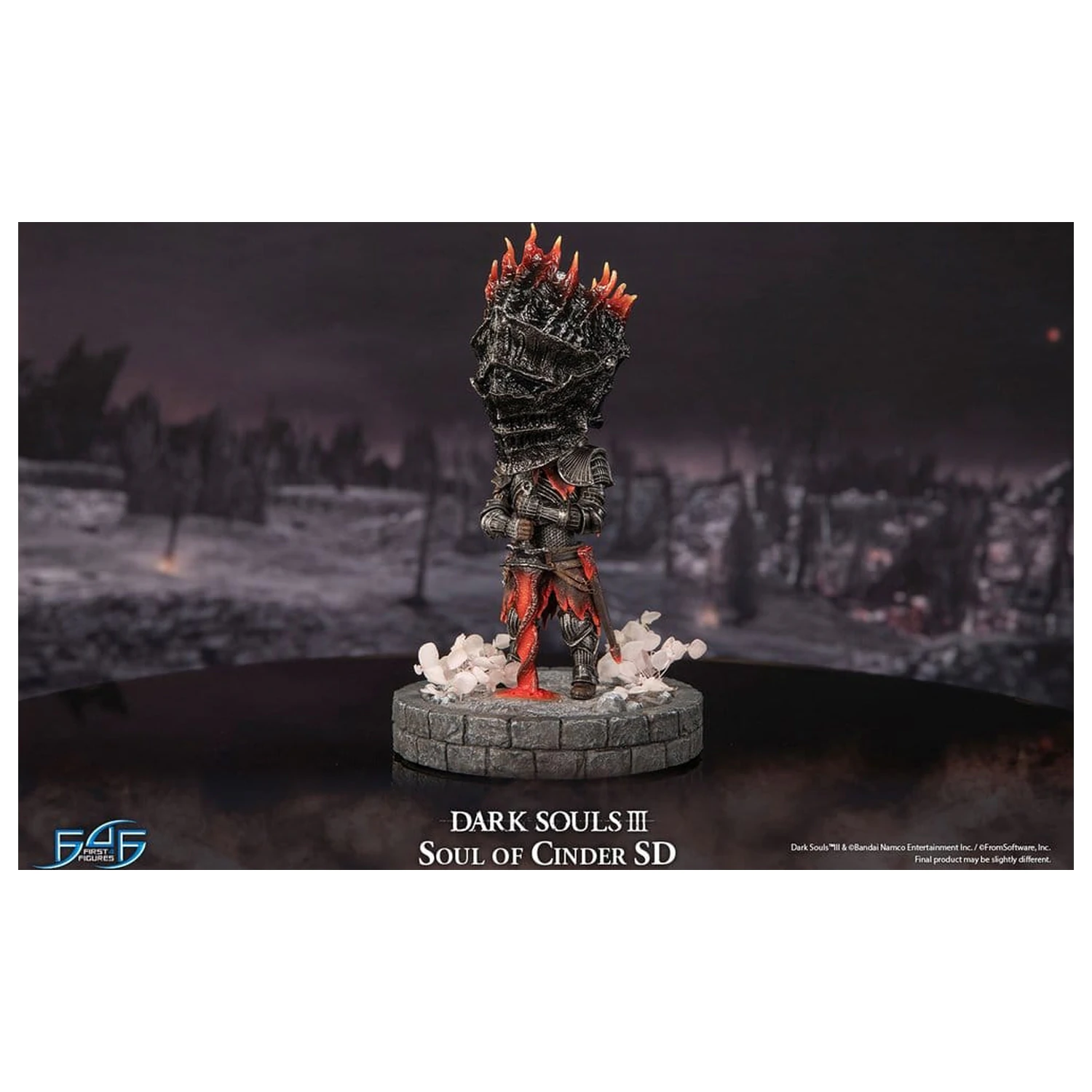 Dark Souls III Resin Statue Soul of Cinder SD 22 cm product photo