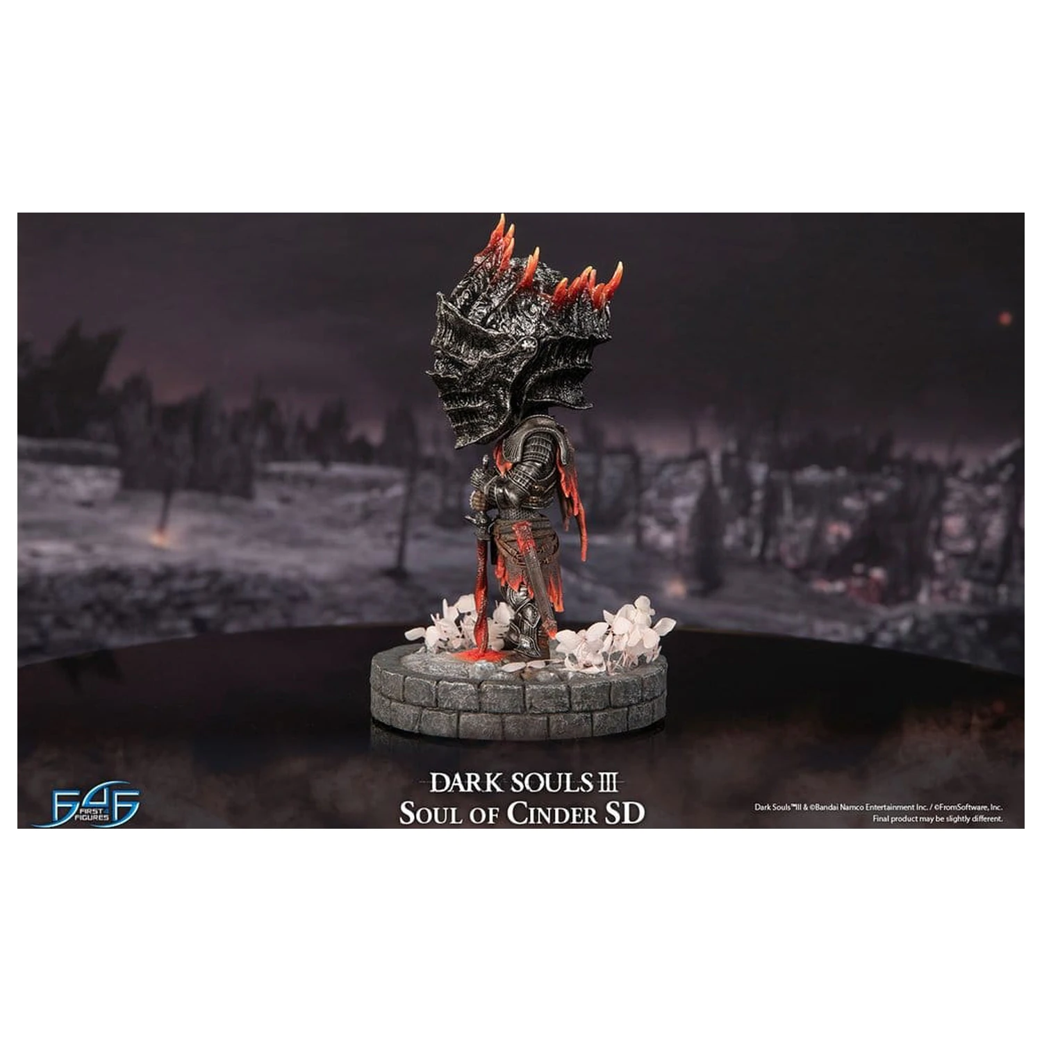 Dark Souls III Resin Statue Soul of Cinder SD 22 cm product photo