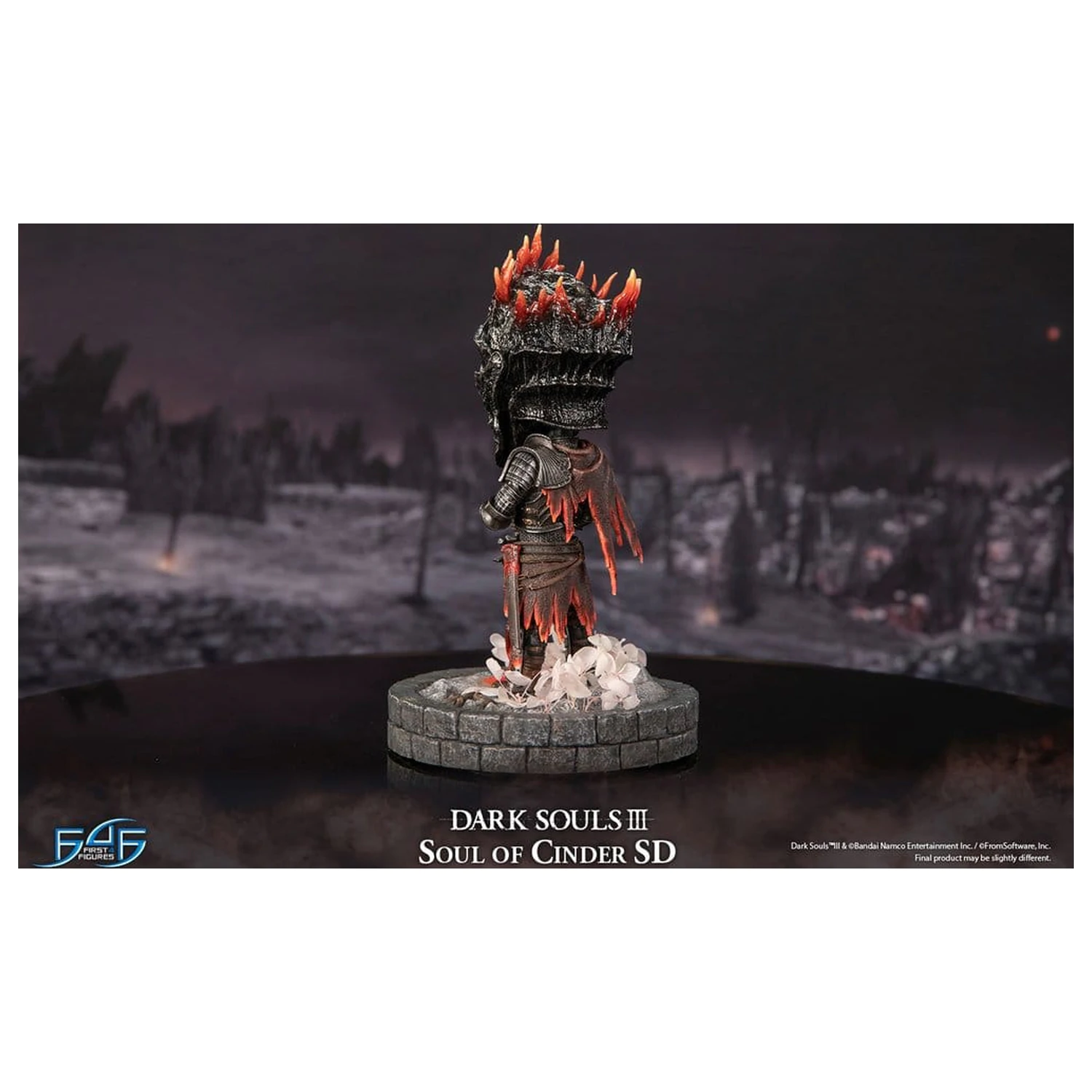 Dark Souls III Resin Statue Soul of Cinder SD 22 cm product photo