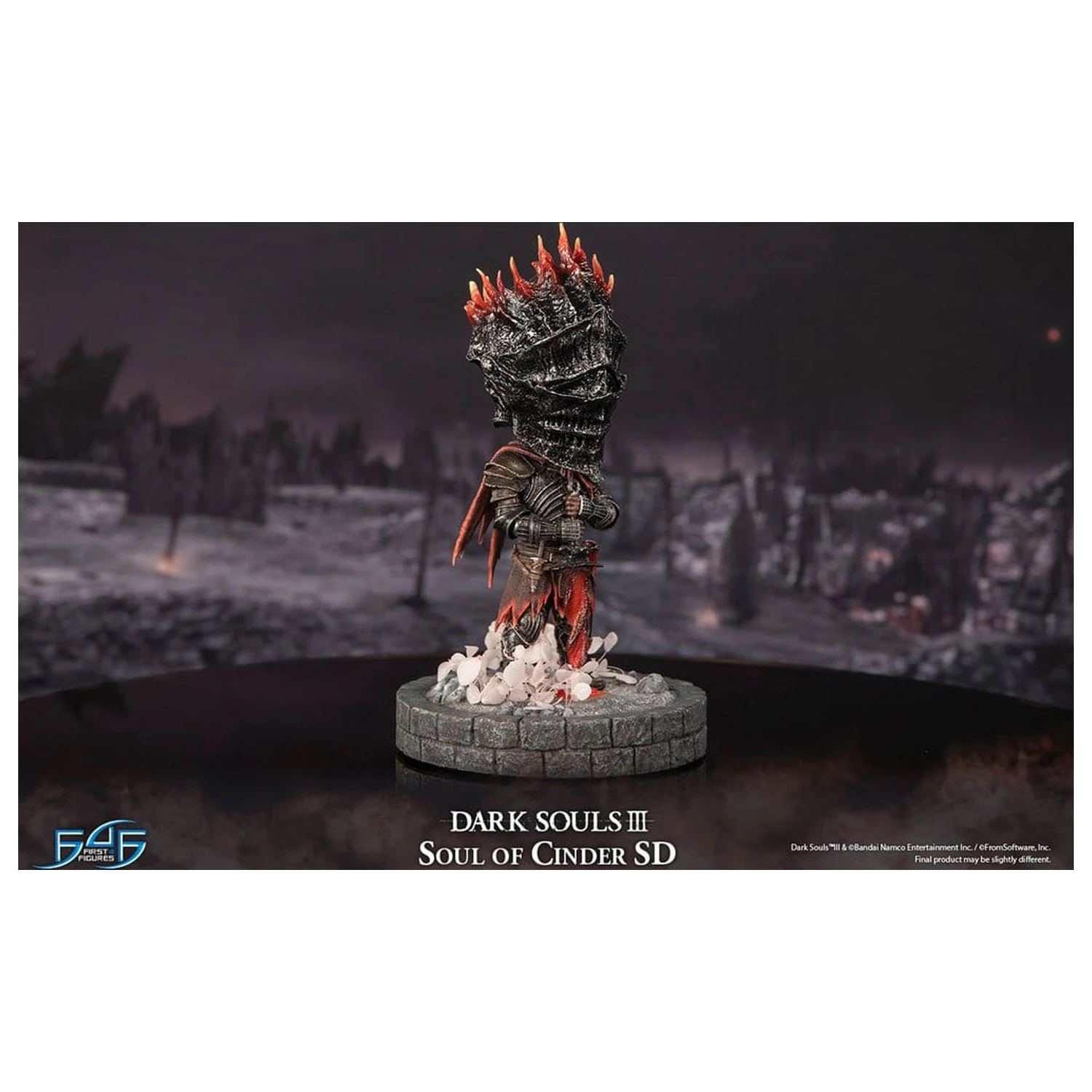 Dark Souls III Resin Statue Soul of Cinder SD 22 cm product photo