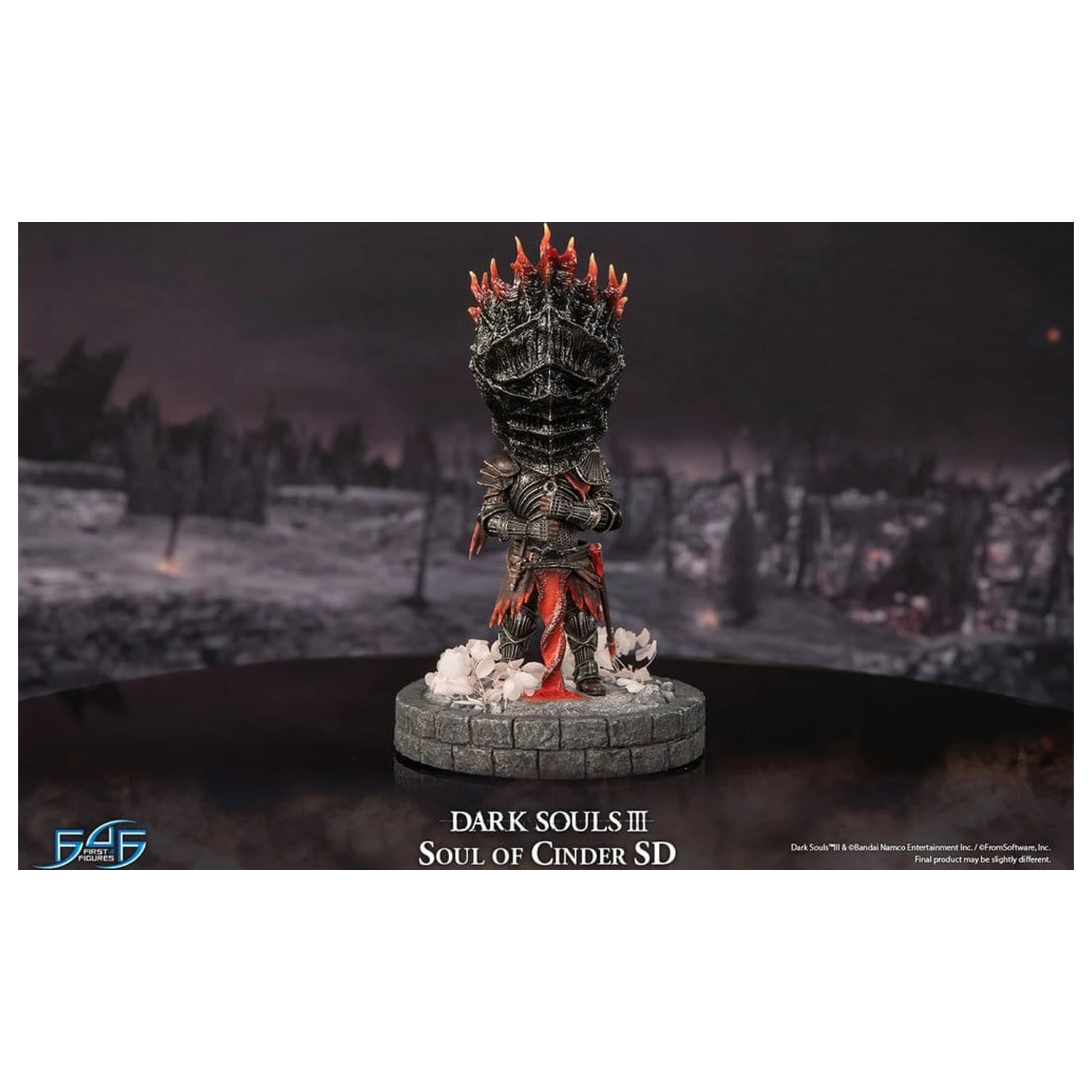 Dark Souls III Resin Statue Soul of Cinder SD 22 cm product photo