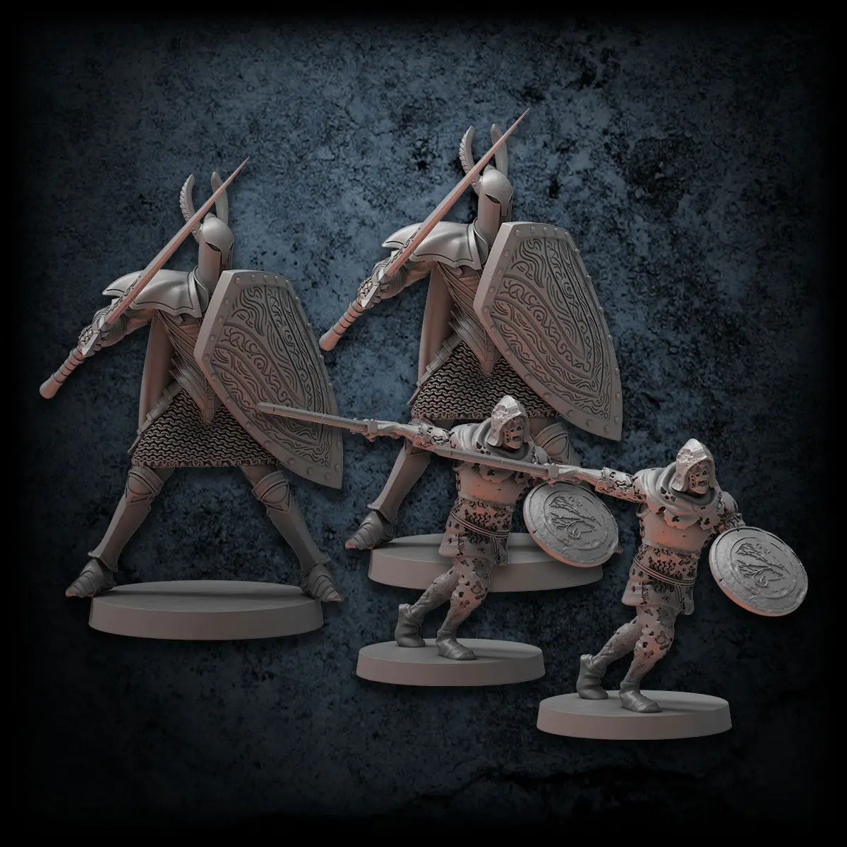 Dark Souls The Board Miniatures The Silver &amp; The Dead product photo