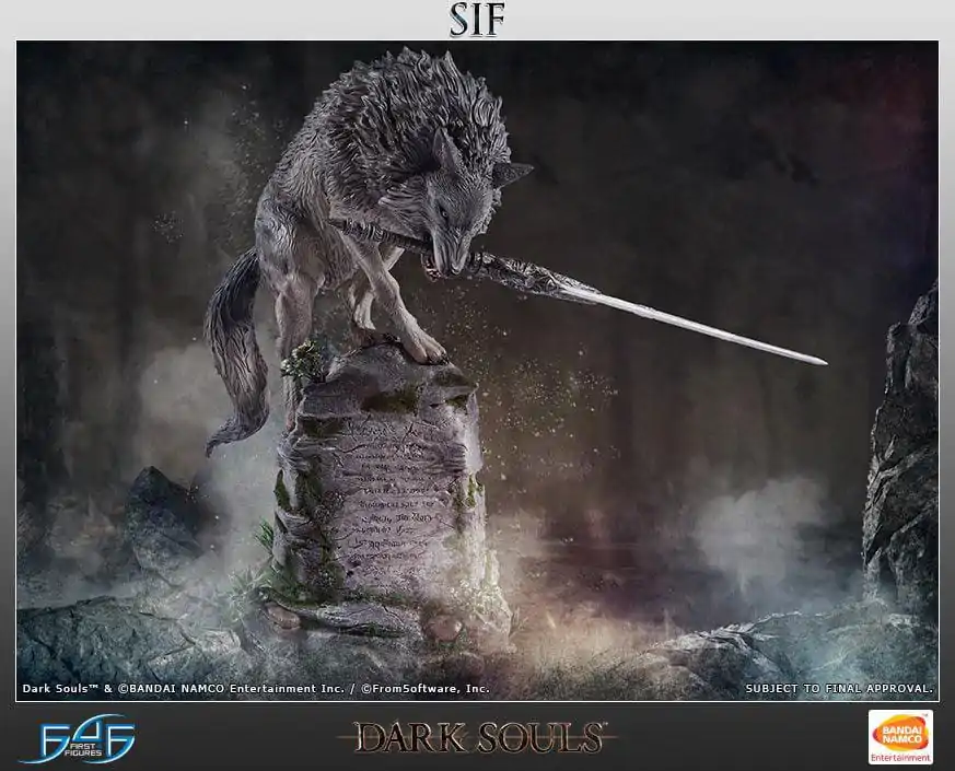 Dark Souls Statue The Great Grey Wolf Sif 64 cm termékfotó