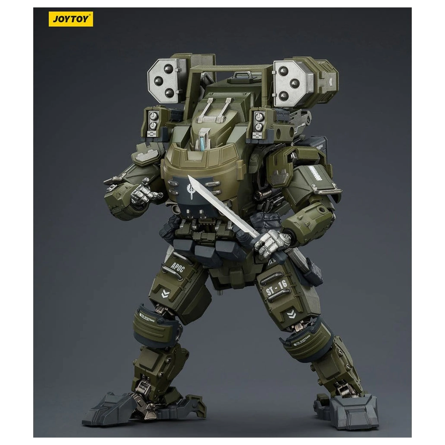 Dark Source Action Figure 1/25 APOC Series Storm Surge Heavy Fire Assault Mech ST-8616 14 cm product photo