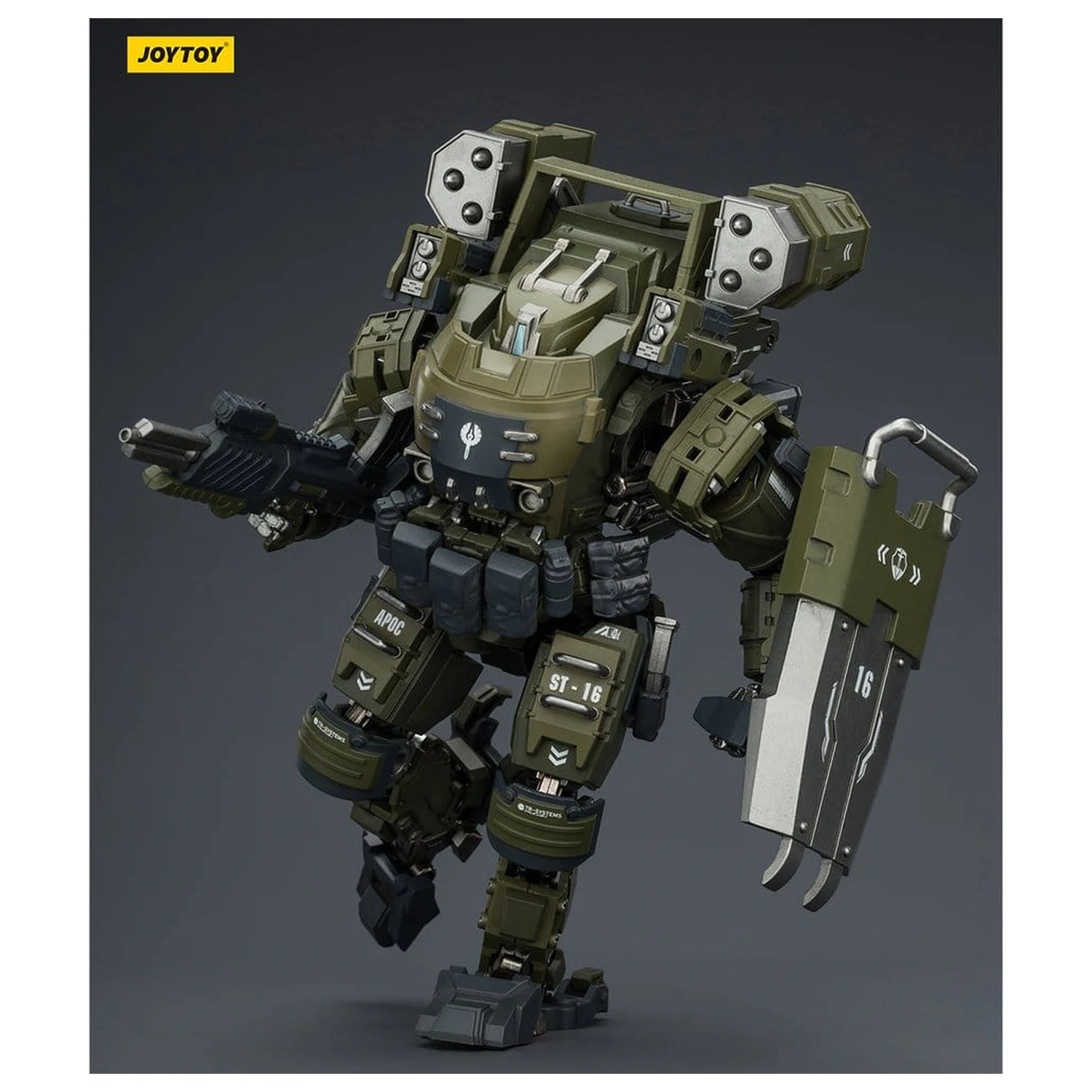 Dark Source Action Figure 1/25 APOC Series Storm Surge Heavy Fire Assault Mech ST-8616 14 cm product photo