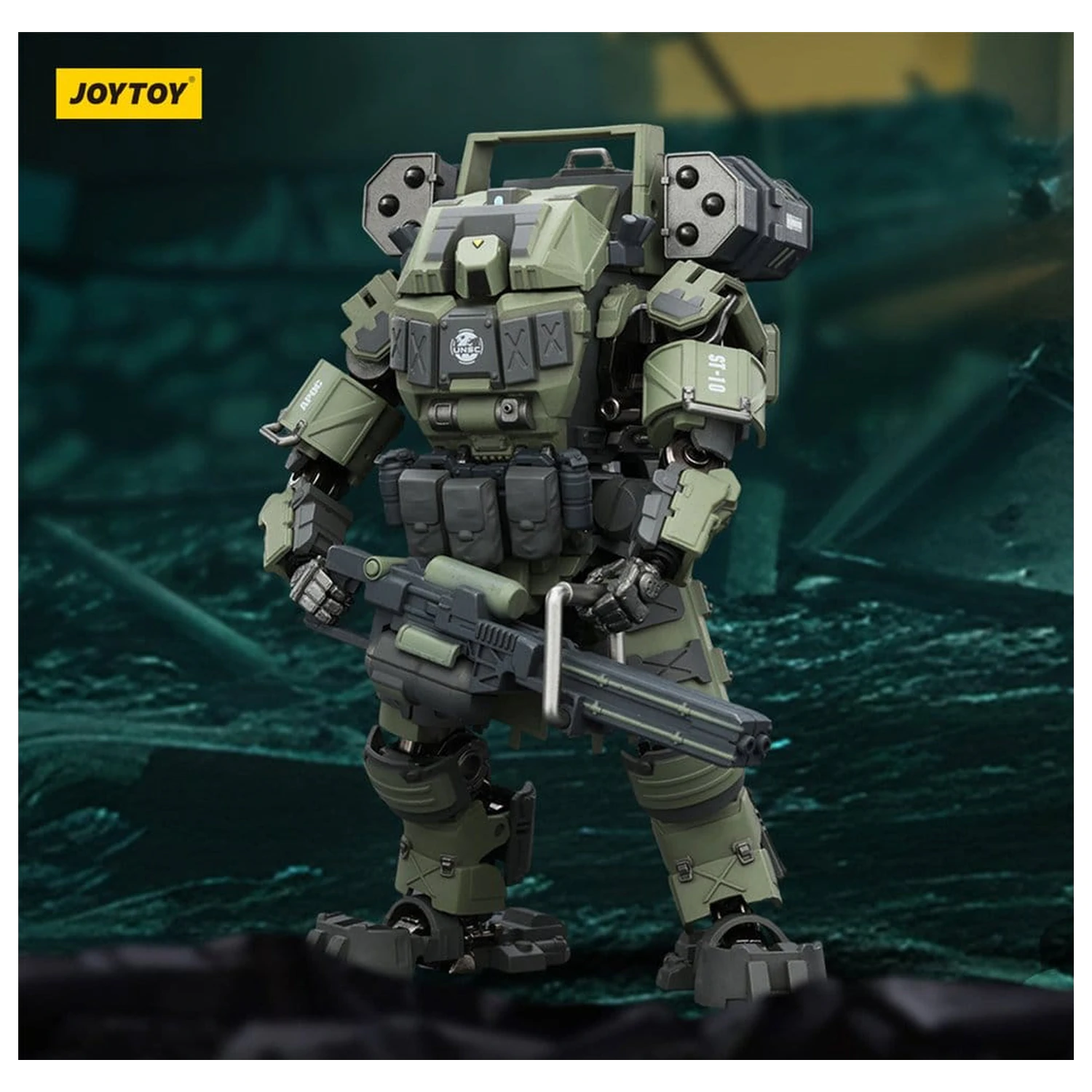 Dark Source Action Figure 1/25 APOC Series Storm Surge Heavy Fire Assault Mech ST-8616 14 cm product photo