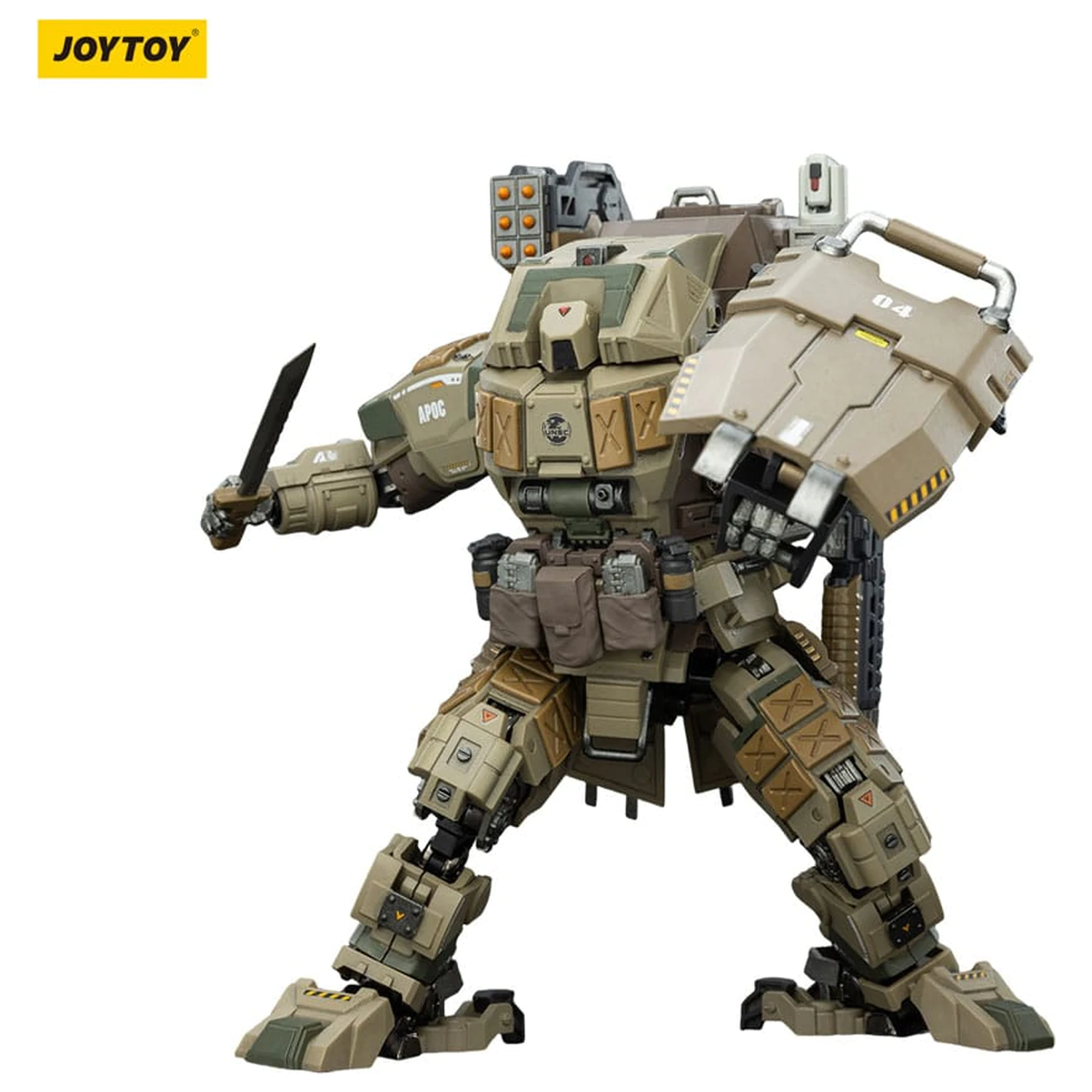 Dark Source Action Figure APOC Series Iron Vanguard Heavy Assault Mech 16 cm product photo