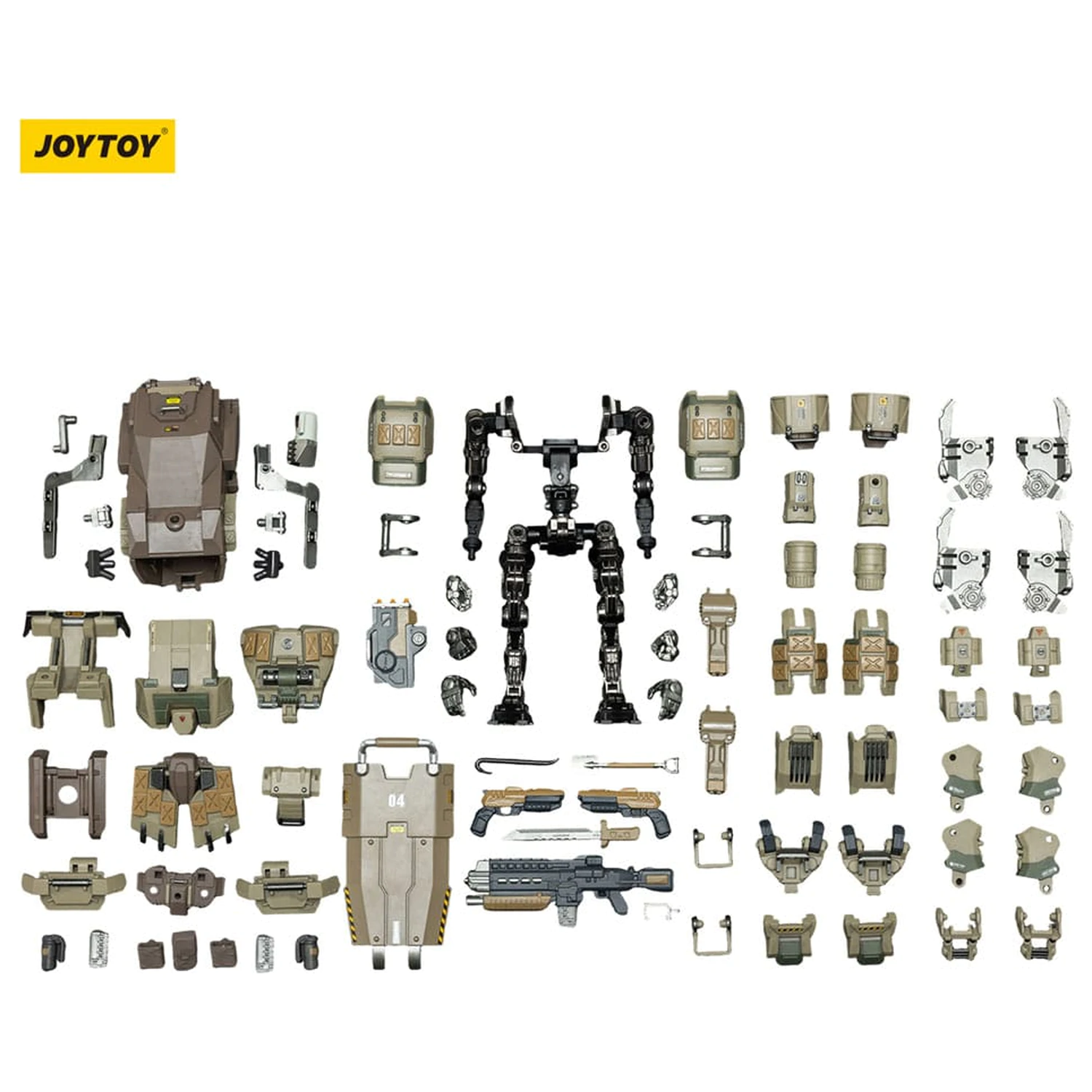 Dark Source Action Figure APOC Series Iron Vanguard Heavy Assault Mech 16 cm product photo