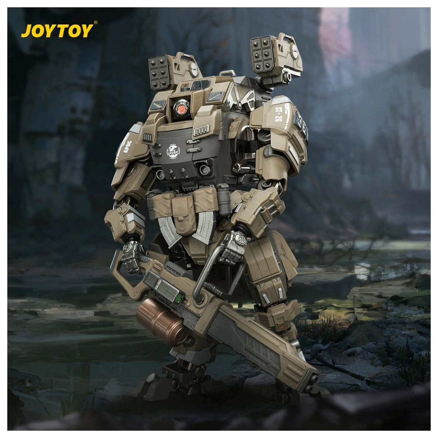 Dark Source APOC Series Action Figure Cosmic Zenith Fire Support Mech ST-8626 17 cm product photo