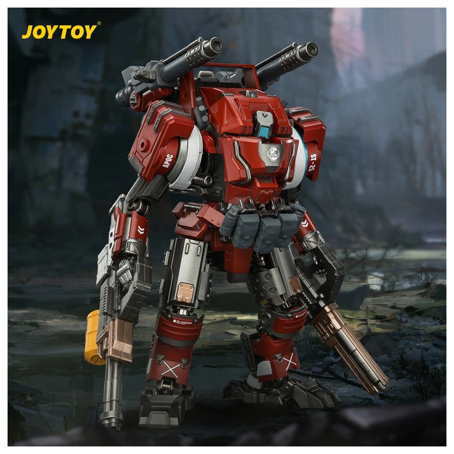 Dark Source APOC Series Action Figure Iron Skybearer Heavy Fire Assault Mech ST-8625 17 cm product photo