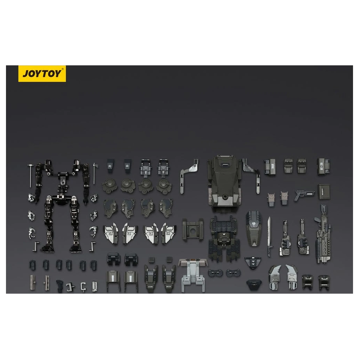 Dark Source Action Figure APOC Series Razor Stealth/Night Ops Mech 17 cm product photo