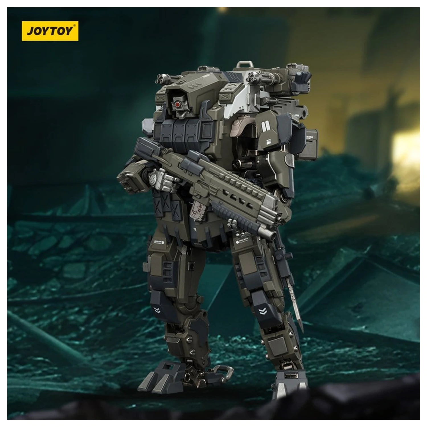 Dark Source Action Figure APOC Series Razor Stealth/Night Ops Mech 17 cm product photo