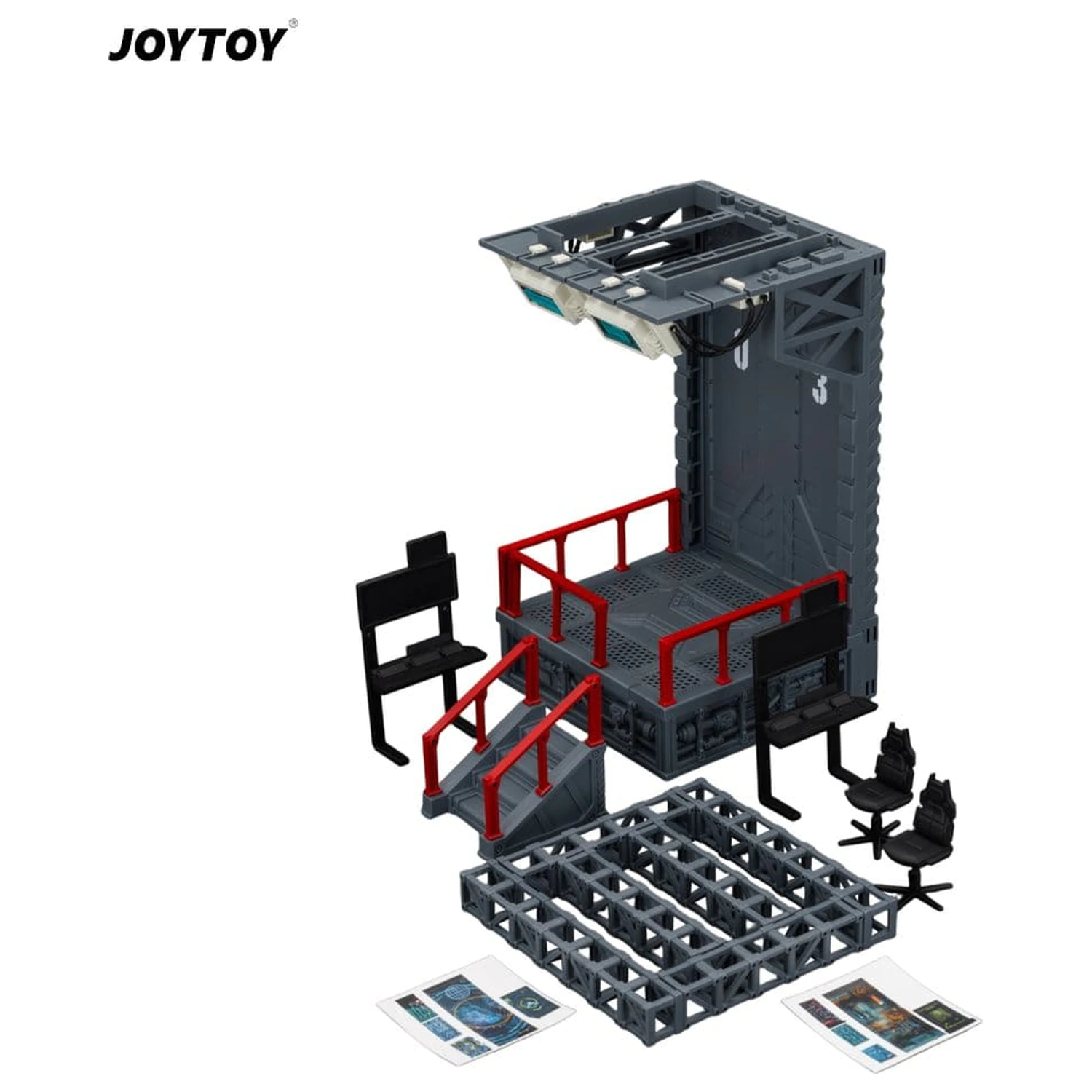 Dark Source Hangar-Style Base Diorama Display Case-03 product photo
