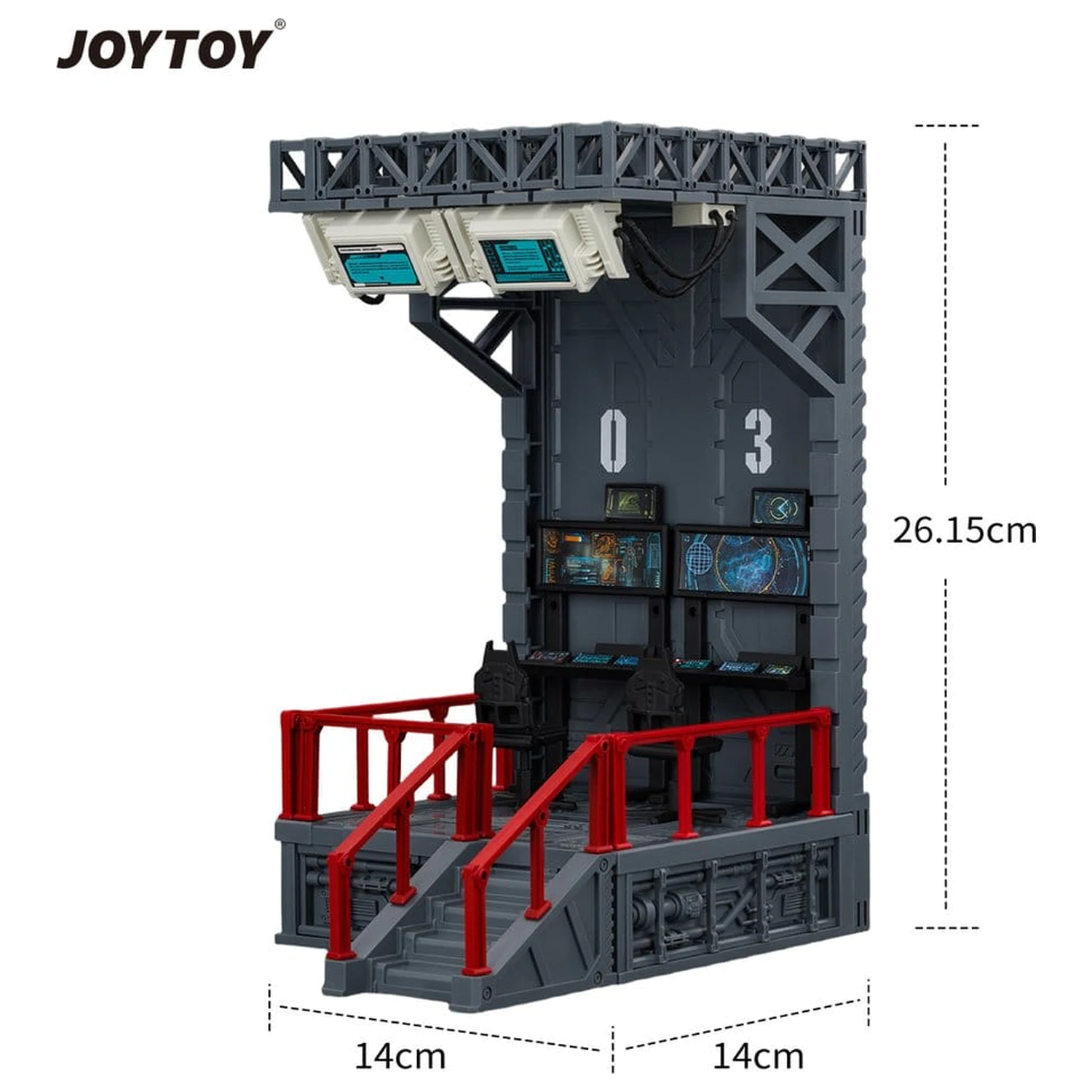 Dark Source Hangar-Style Base Diorama Display Case-03 product photo