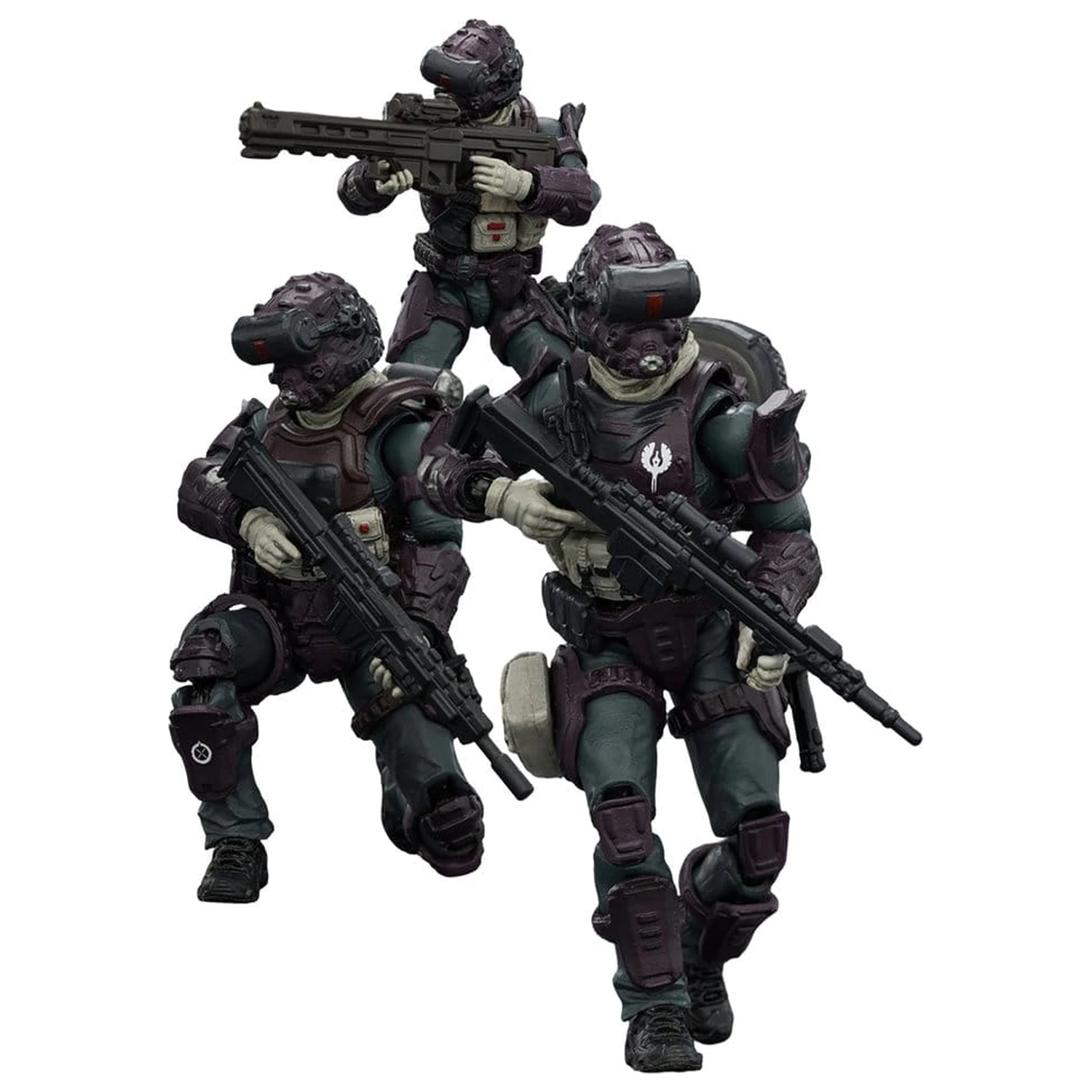 Dark Source Steel Ride Action Figure pack Prism Squad 8 cm product photo