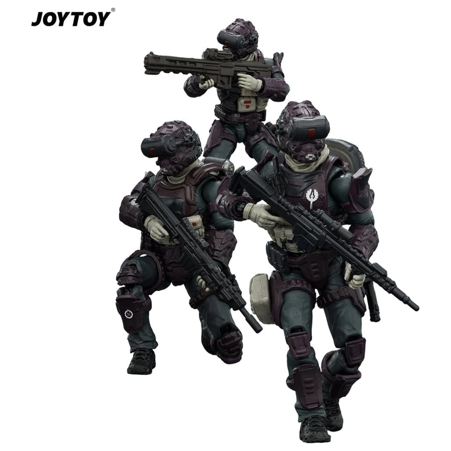 Dark Source Steel Ride Action Figure pack Prism Squad 8 cm product photo