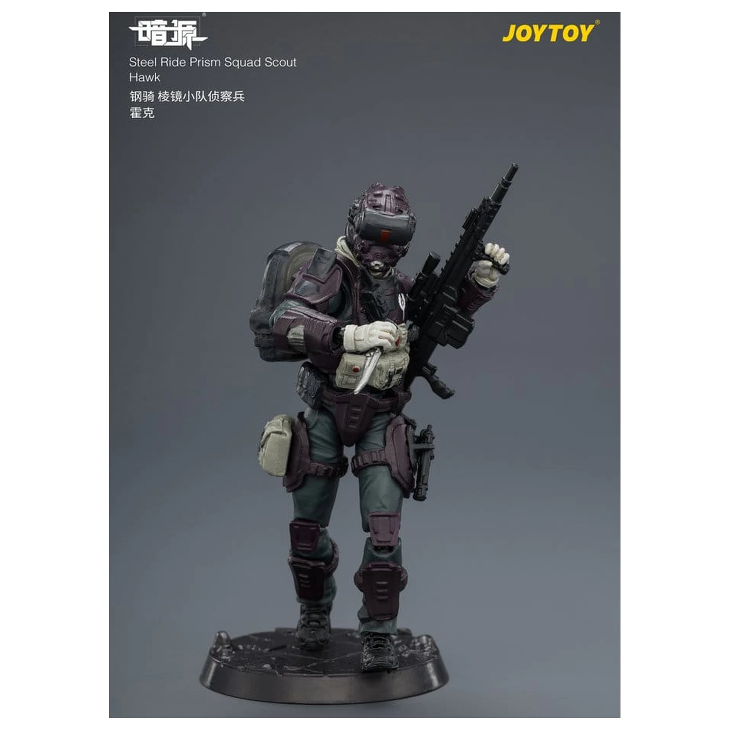 Dark Source Steel Ride Action Figure pack Prism Squad 8 cm product photo