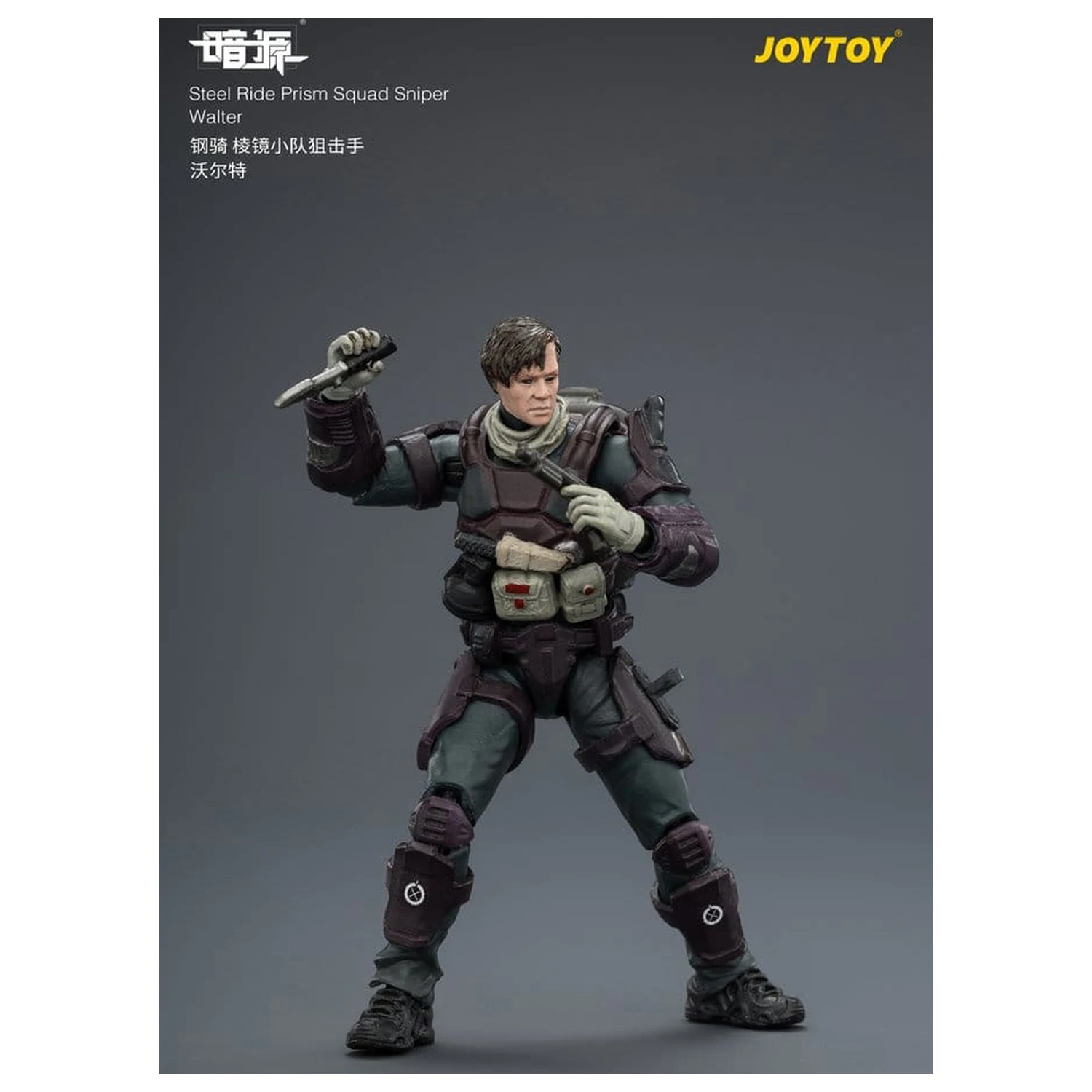 Dark Source Steel Ride Action Figure pack Prism Squad 8 cm product photo