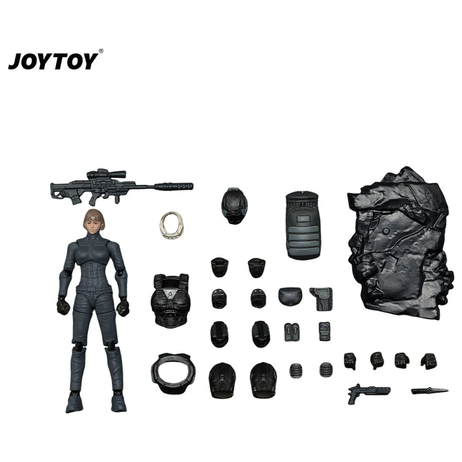 Dark Source Steel Ride Corps Action Figure Sniper Cinder 8 cm product photo