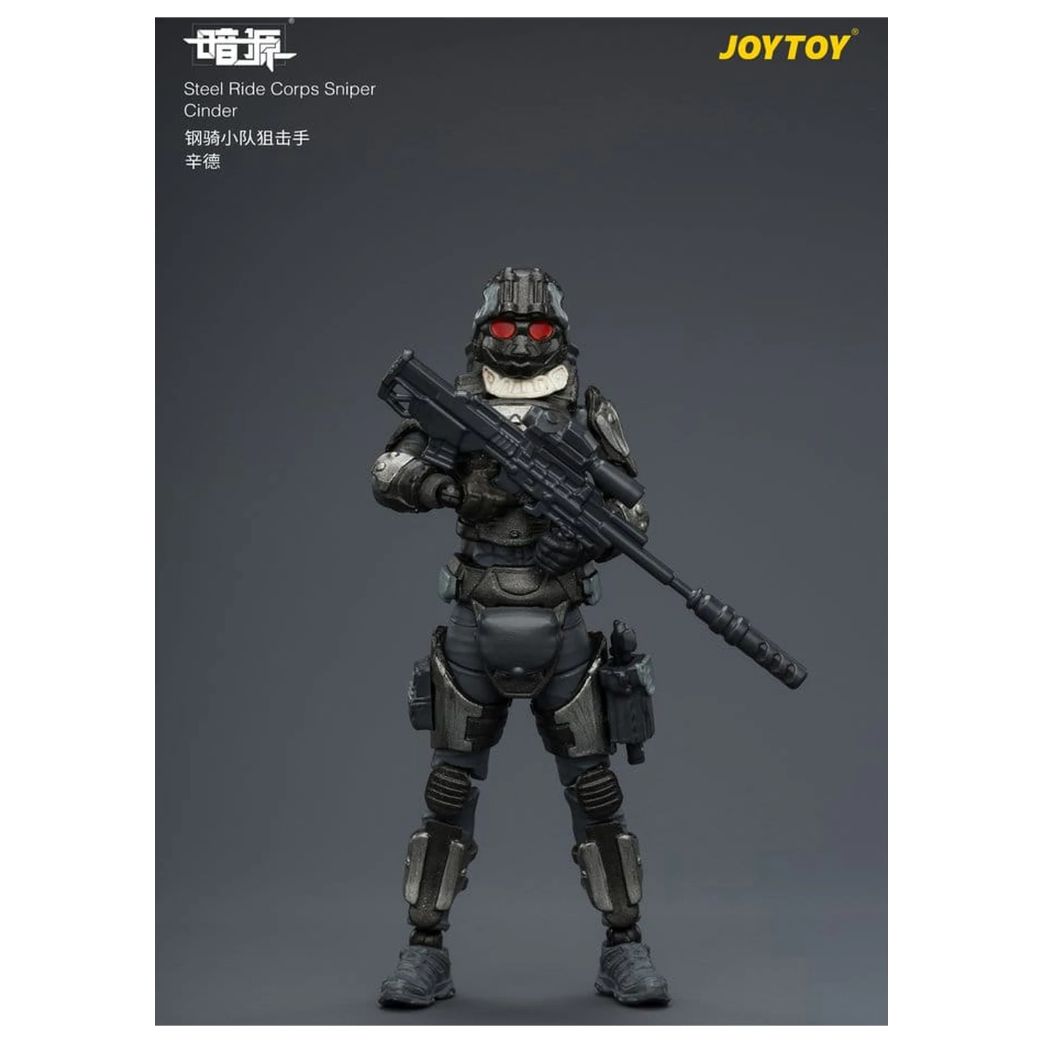 Dark Source Steel Ride Corps Action Figure Sniper Cinder 8 cm product photo