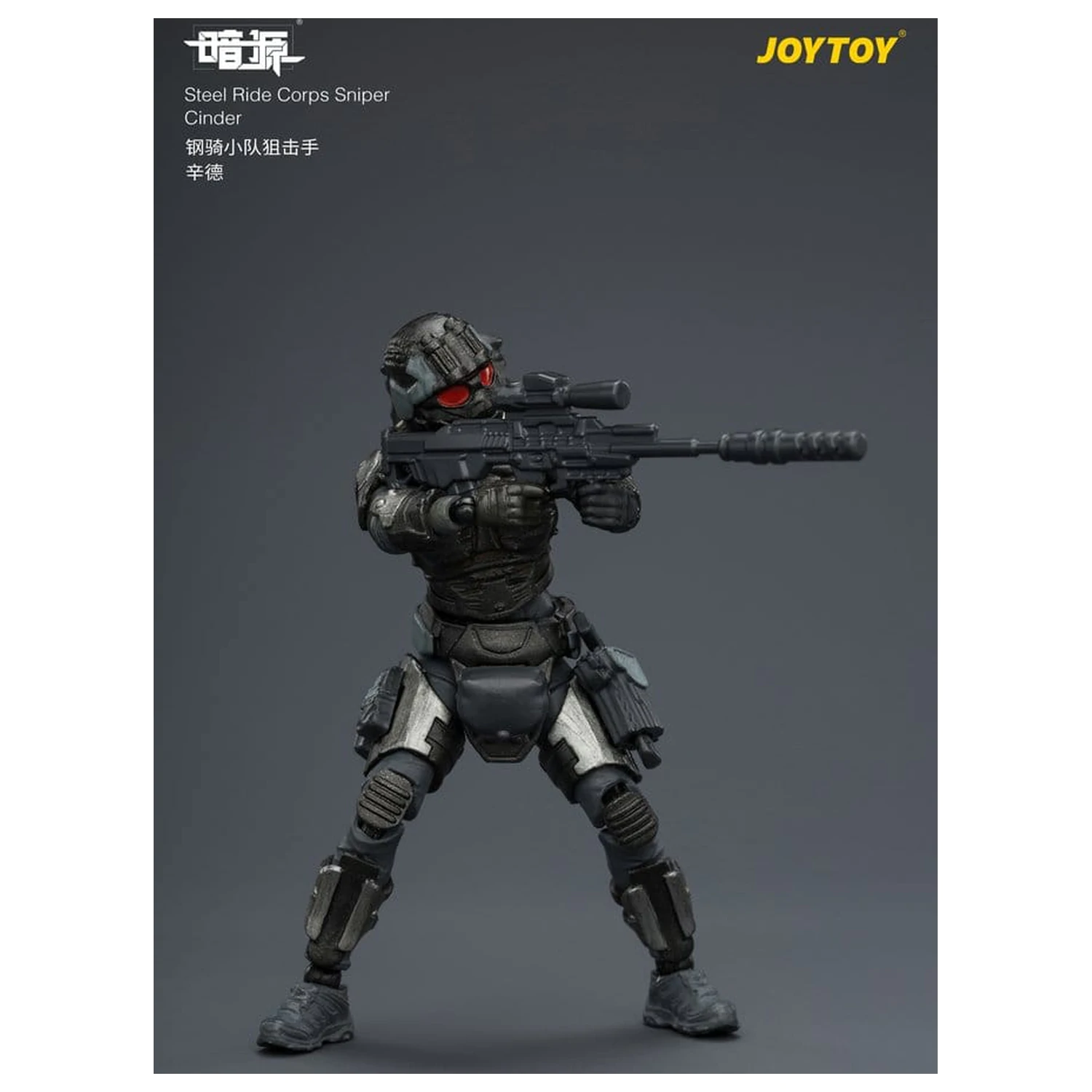Dark Source Steel Ride Corps Action Figure Sniper Cinder 8 cm product photo