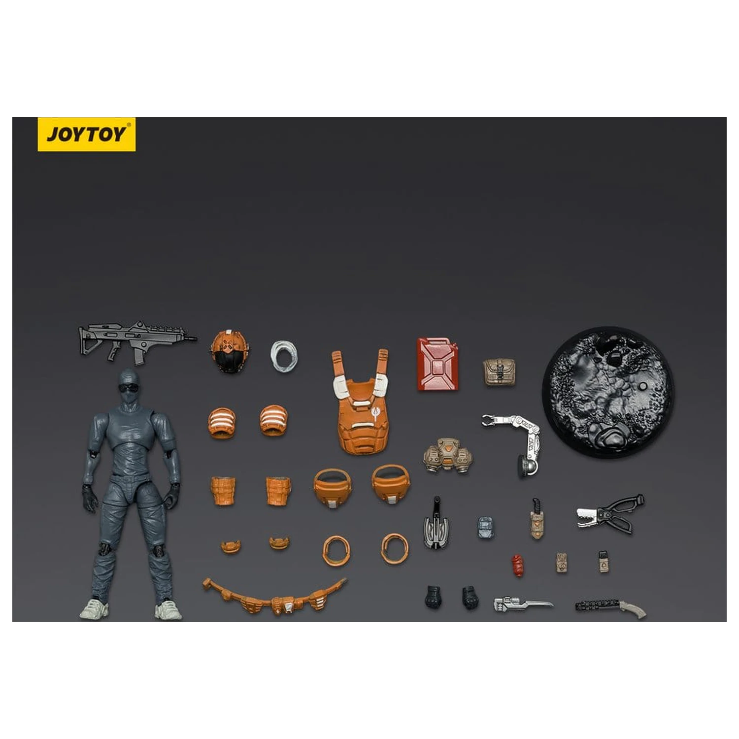 Dark Source Action Figure Steel Ride Corps Engineer Chris 8 cm product photo