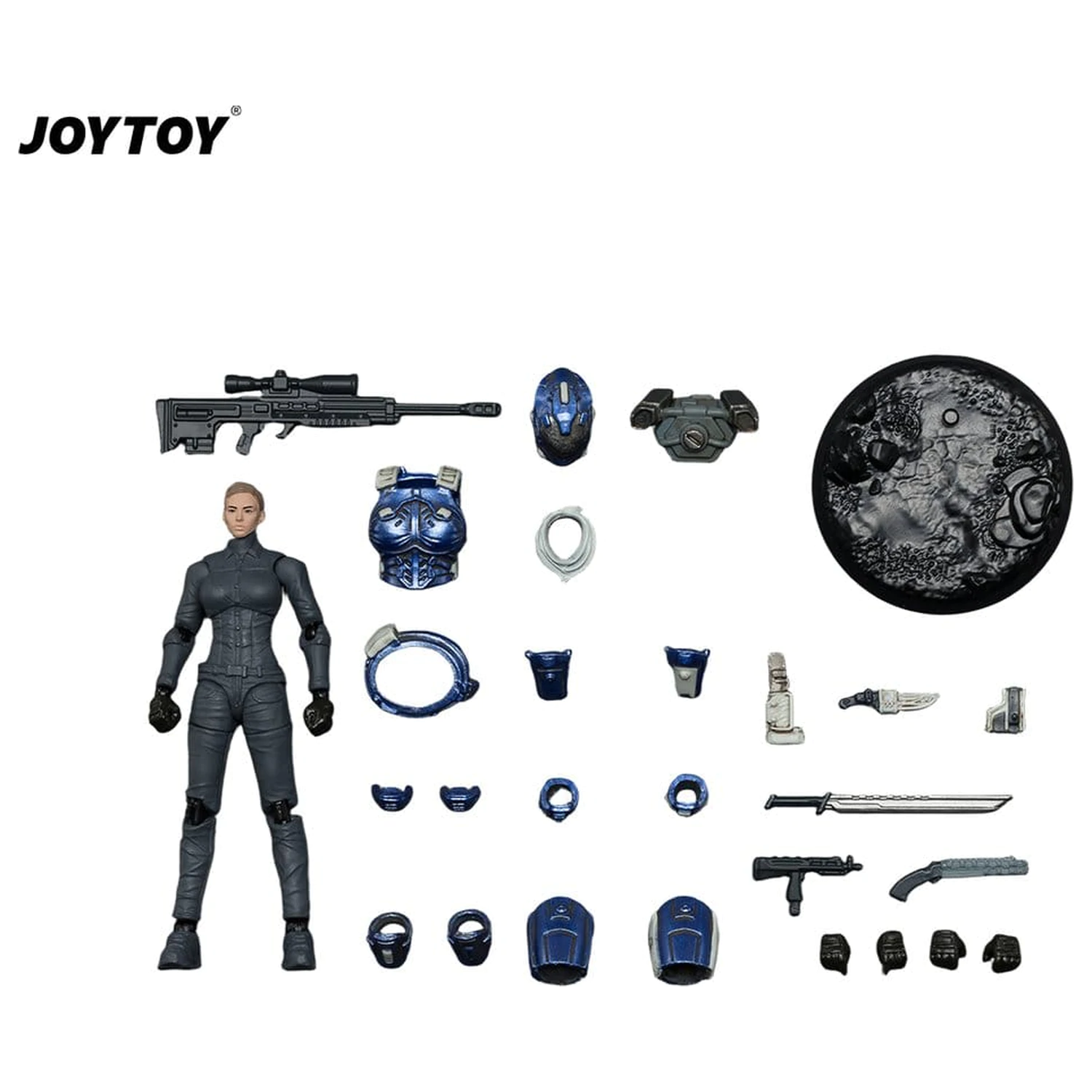 Dark Source UNSC Action Figure Assaulter Fjord 8 cm product photo