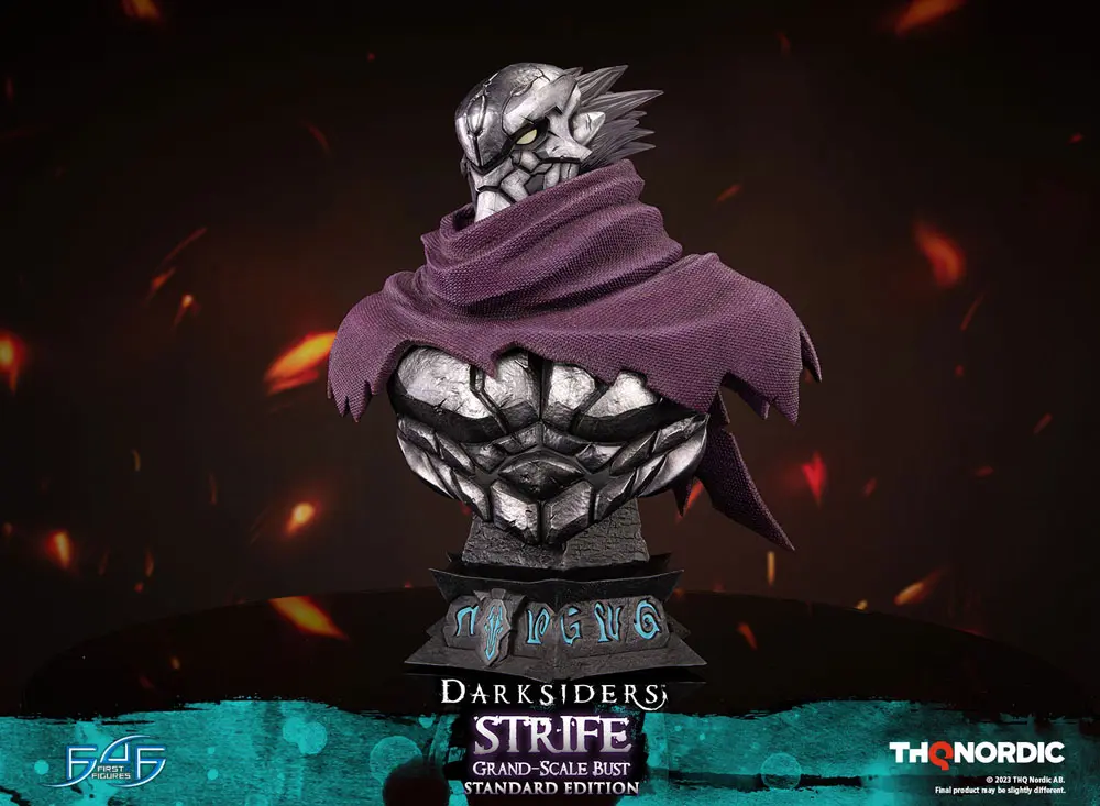 Darksiders Grand Scale Bust Strife 37 cm termékfotó