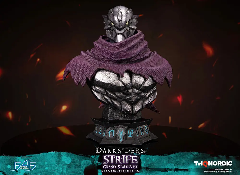 Darksiders Grand Scale Bust Strife 37 cm termékfotó