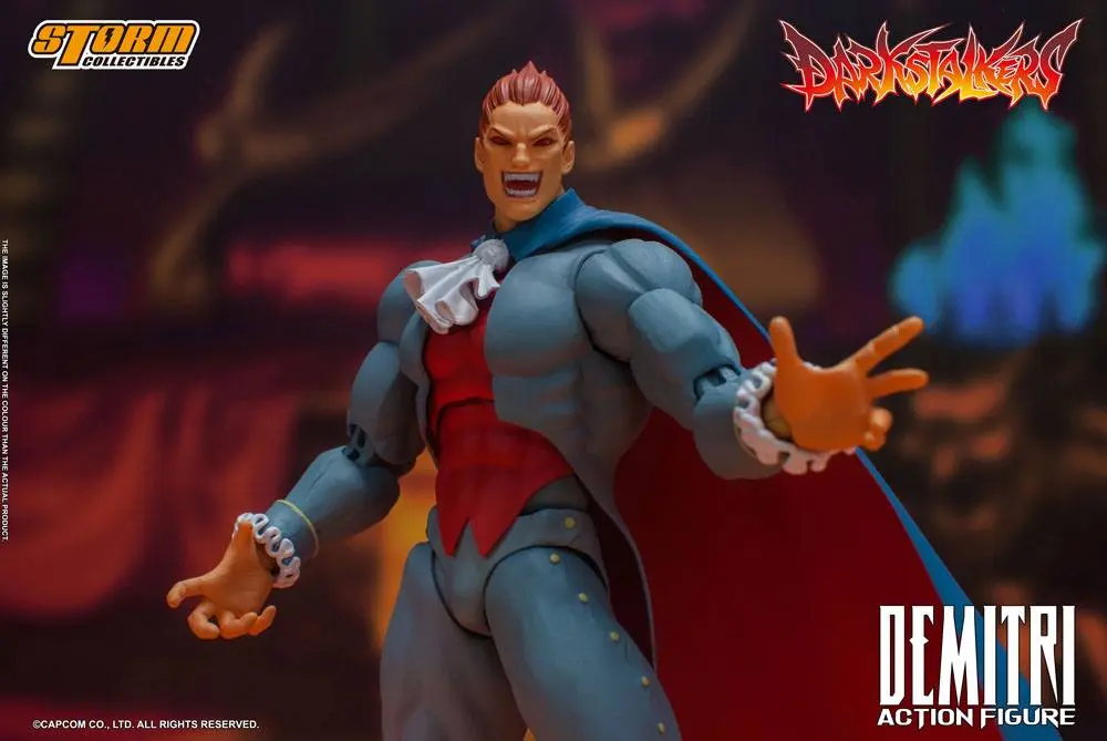 Darkstalkers Action Figure 1/12 Demitri Maximoff 24 cm product photo
