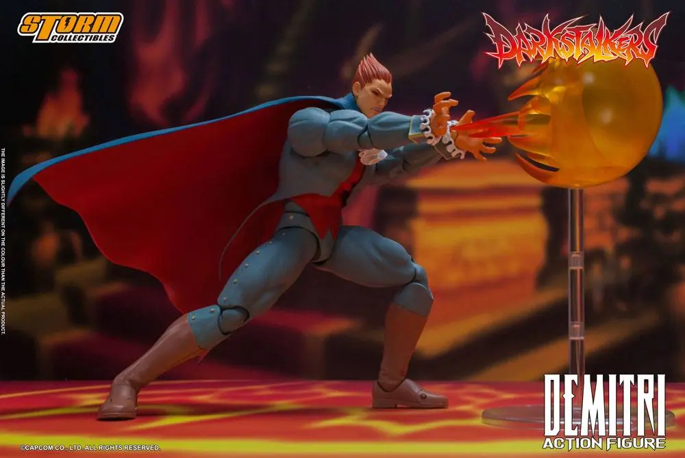 Darkstalkers Action Figure 1/12 Demitri Maximoff 24 cm product photo