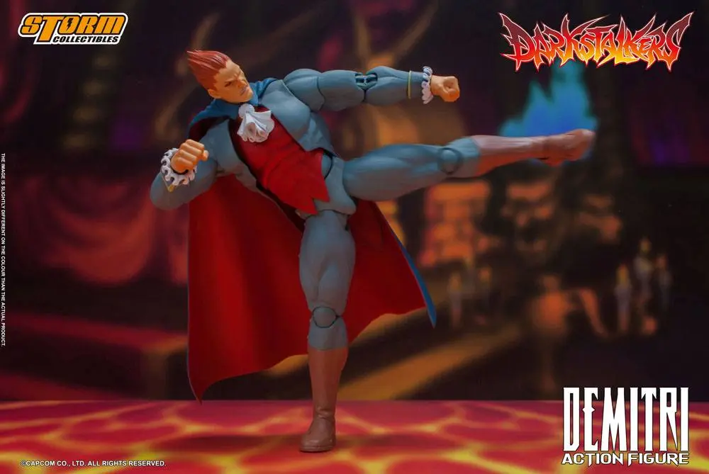 Darkstalkers Action Figure 1/12 Demitri Maximoff 24 cm product photo