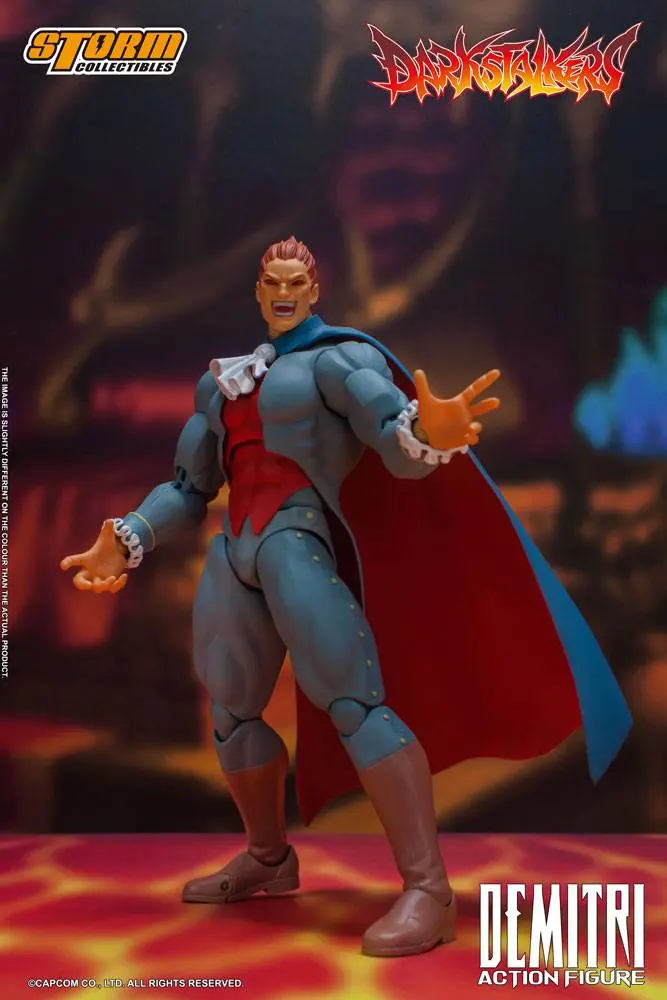 Darkstalkers Action Figure 1/12 Demitri Maximoff 24 cm product photo