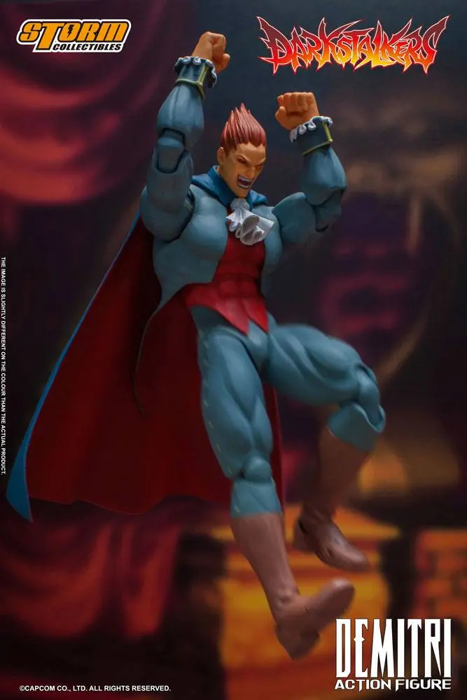 Darkstalkers Action Figure 1/12 Demitri Maximoff 24 cm product photo