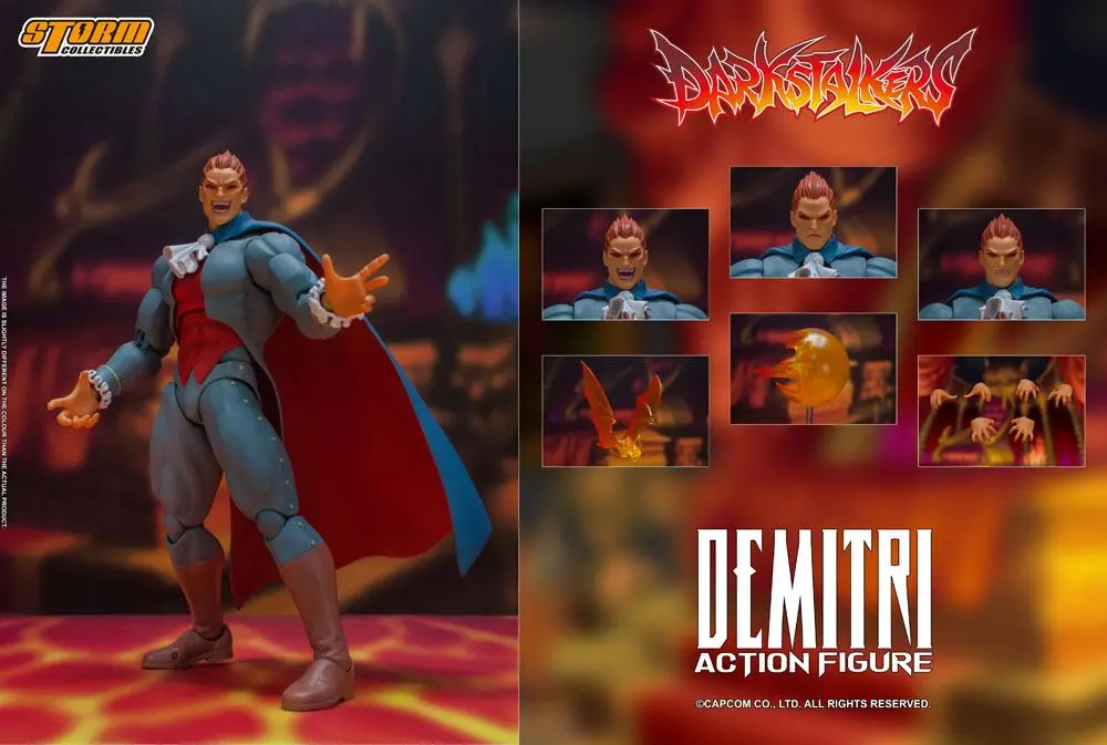 Darkstalkers Action Figure 1/12 Demitri Maximoff 24 cm product photo