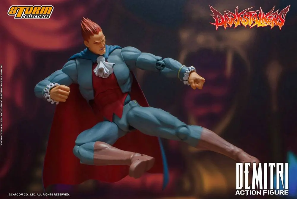 Darkstalkers Action Figure 1/12 Demitri Maximoff 24 cm product photo